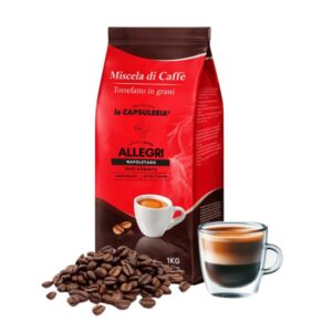 La Capsuleria® - Allegri Napoletano 100% Robusta - Kokërr 1KG
